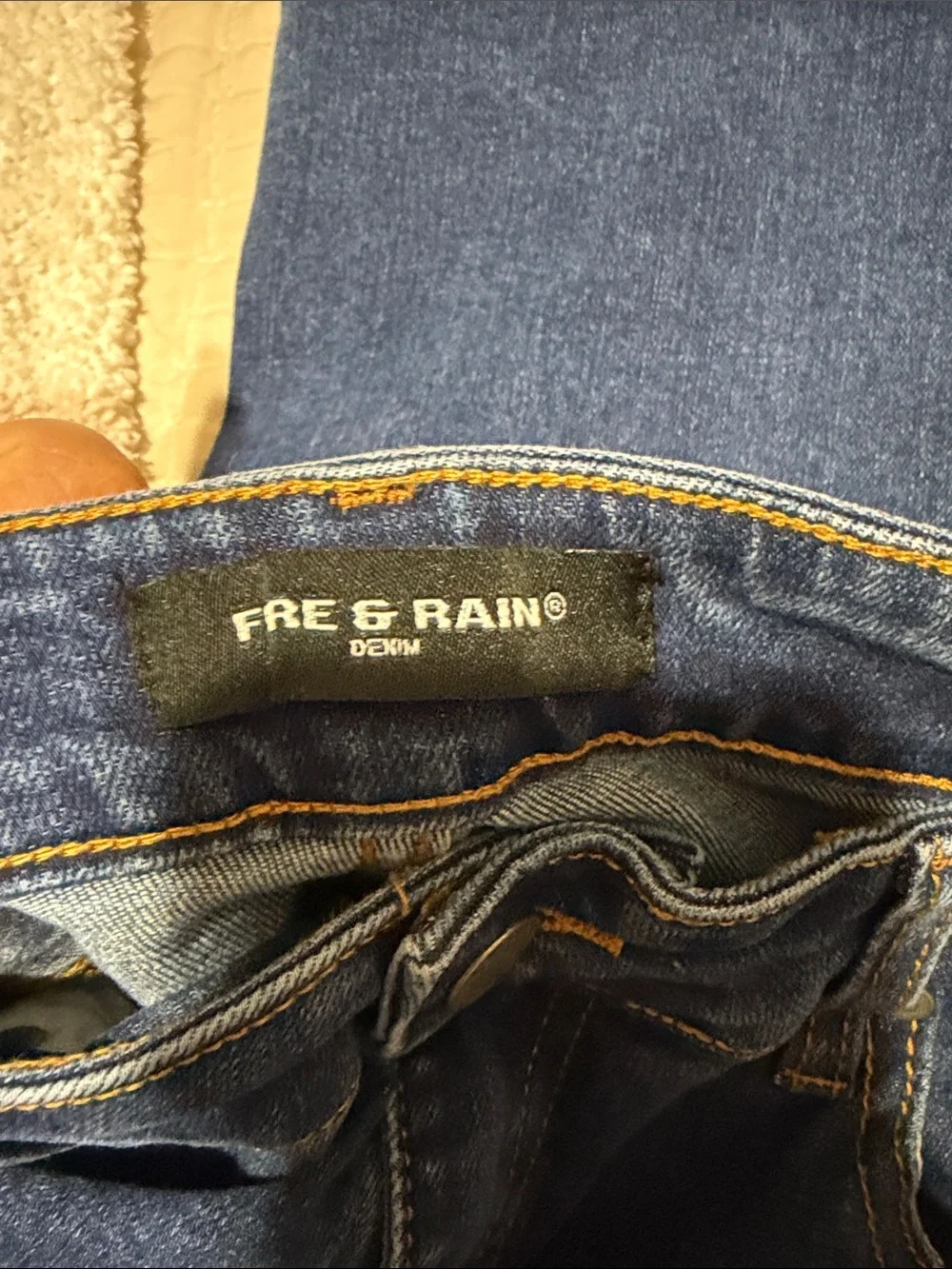 Fire & Rain denim straight jeans